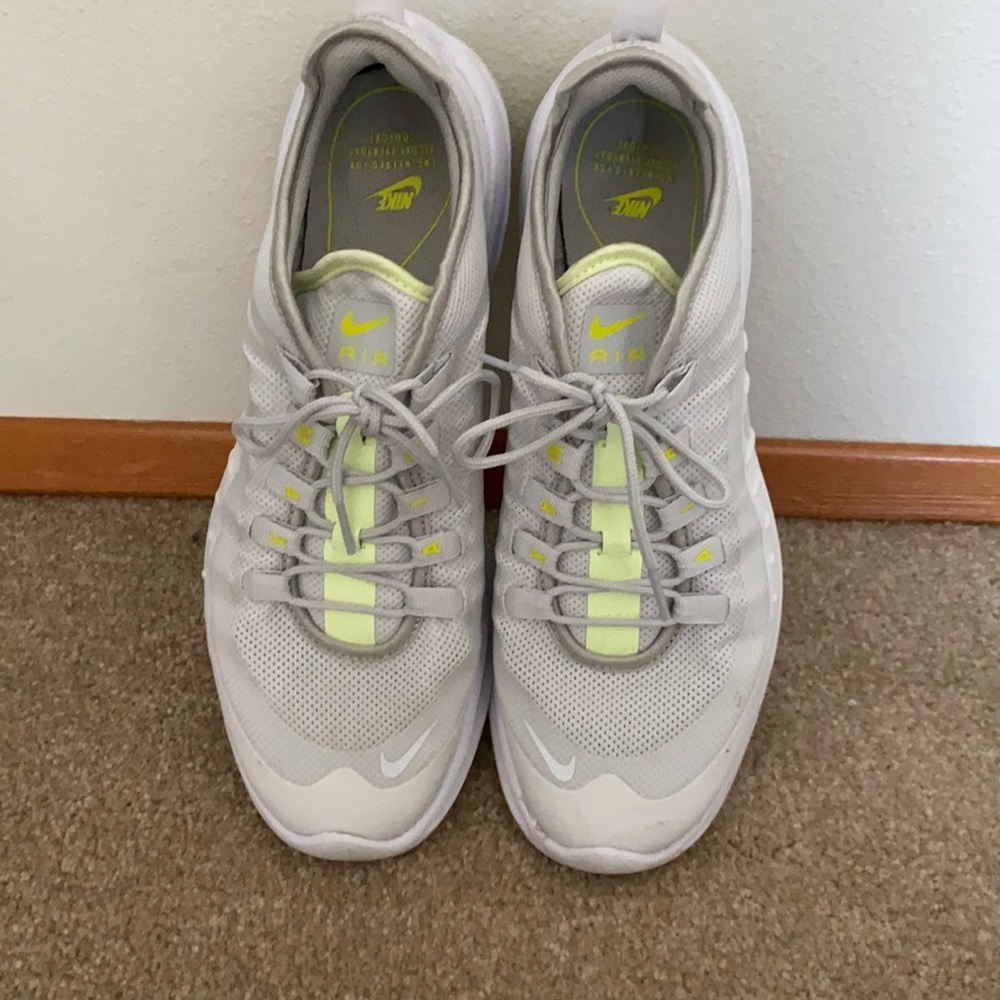 Nike grey and yellow sneakers